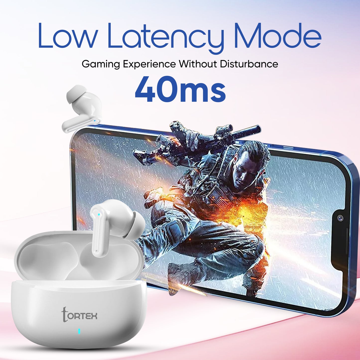 Tortex Lume TWS Earbuds White