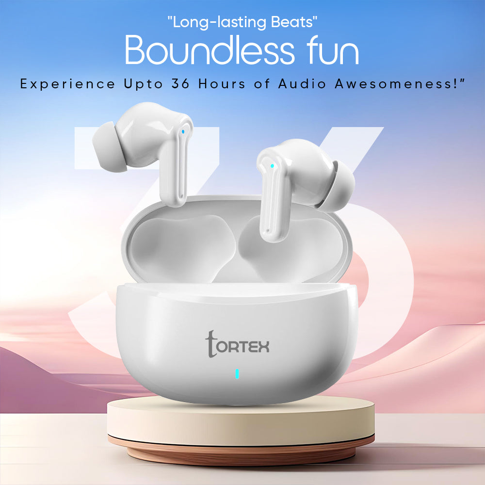 Tortex Lume TWS Earbuds White